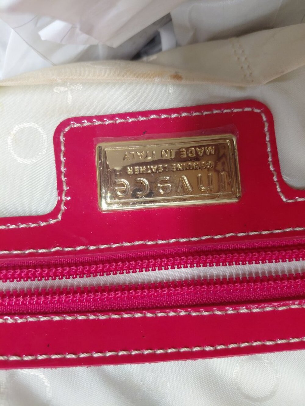 Handbag red - Picture 4 of 4